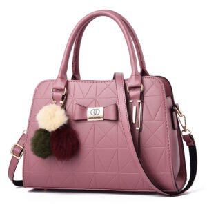 PU leather handbag women's one-shoulder crossbody large capacity bag