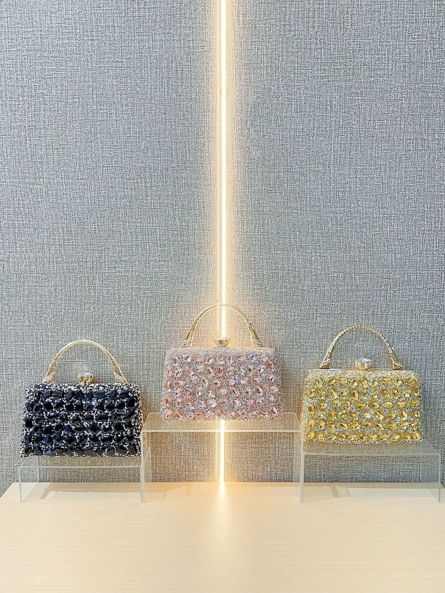 Full Diamond Shiny Evening Bag