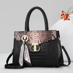 New style women's bag, crocodile pattern, fashionable and versatile crossbody bag
